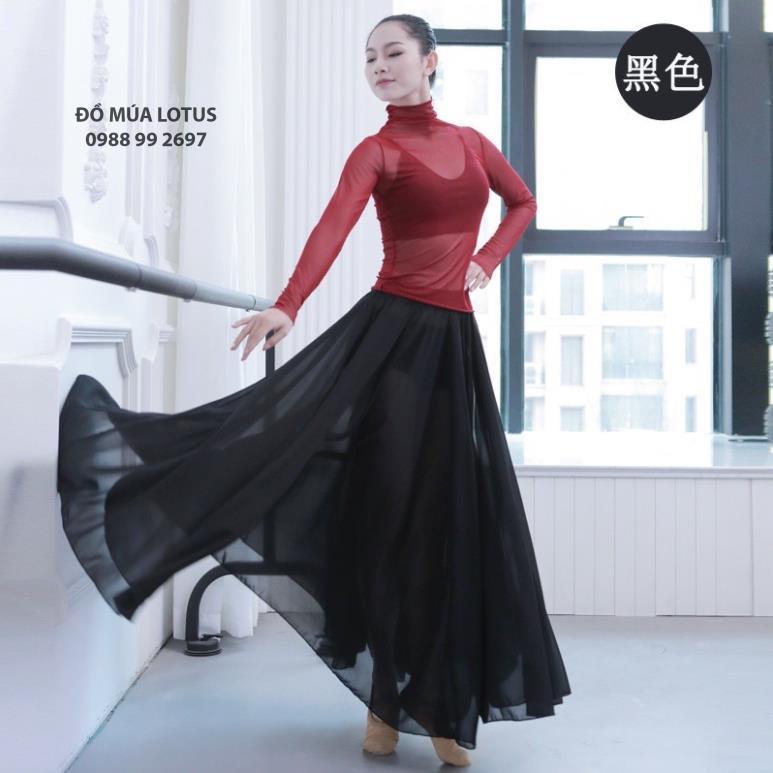 Váy xoè múa cổ trang 720 độ  Đồ Múa Lotus