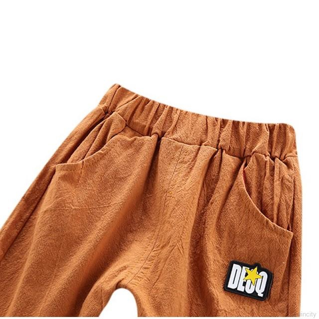 Set Áo Thun Tay Ngắn &amp; Quần Short Cho Bé Trai