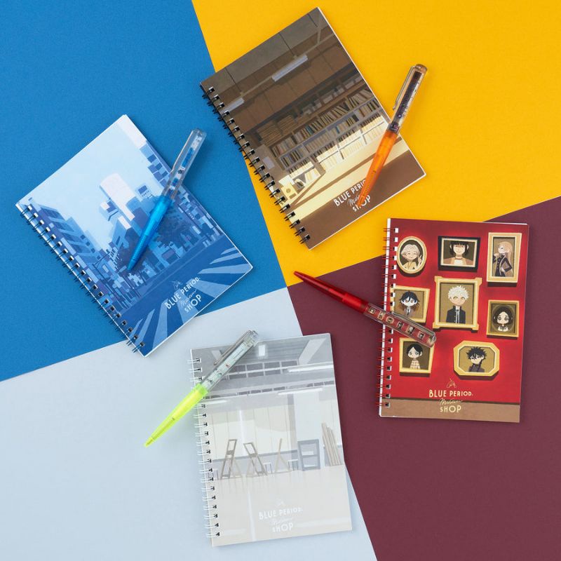 Blue period văn phòng phẩm/ bookmark/ bút/ cốc