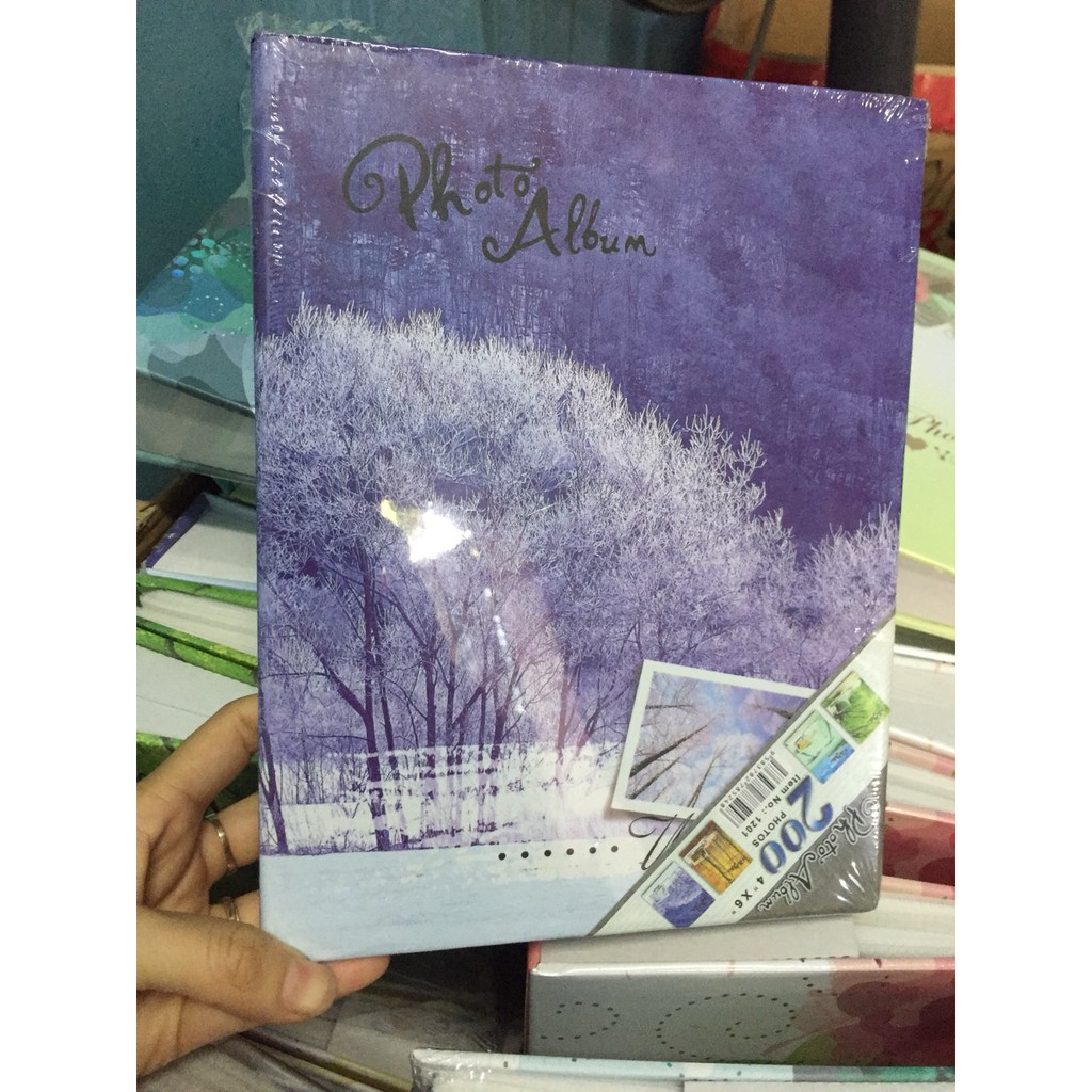 Album ảnh 10x15 đựng 200 ảnh nhiều mẫu đẹp