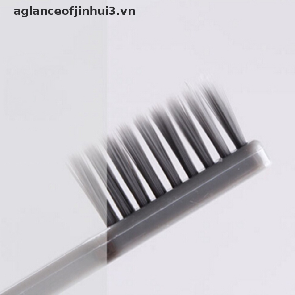 * * Afhvn * * Bàn Chải Đánh Răng Lông Mềm Gấp Gọn Cầm Tay Du Lịch.