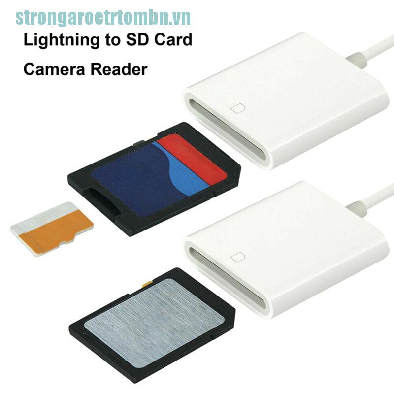 Đầu Đọc Thẻ Nhớ Sd Cho Iphone X,Xs Max 8 9 10 Ipad Pro | BigBuy360 - bigbuy360.vn