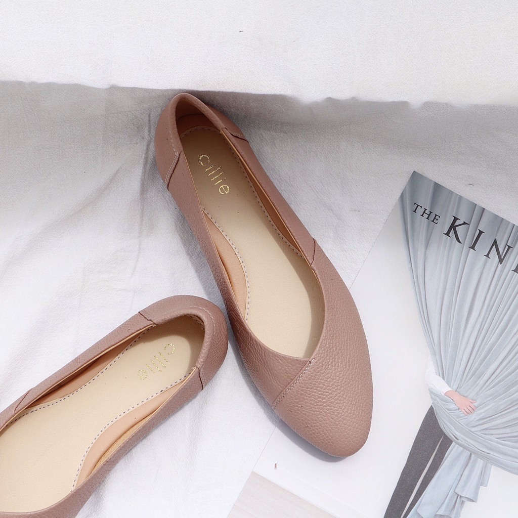 Giày búp bê đế bằng da thật 1122 | BigBuy360 - bigbuy360.vn