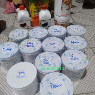 BỘT ĐỦ MÀU SẮC PHA CHẾ TỰ CHỌN[50g/100g]