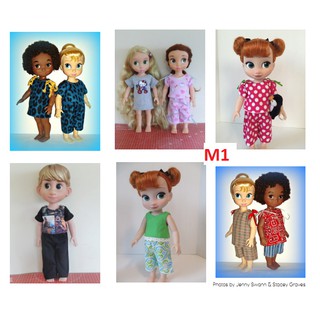 Rập giấy quần áo búp bê M1