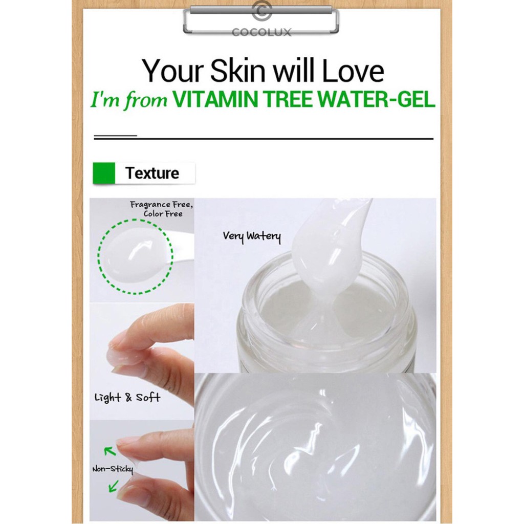 [Công Ty, Tem Phụ] Kem Dưỡng Da I'm From Vitamin Tree Water Gel-[COCOLUX]