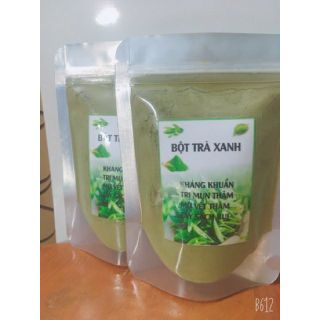 [giá sỉ] 500gr Bột trà xanh đắp mặt dưỡng trắng handmade