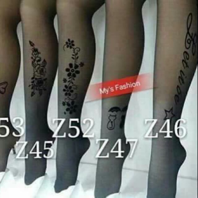 Quần tất 3d