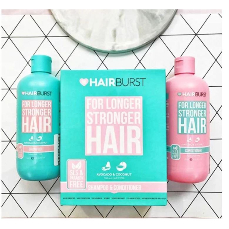 Bộ Dầu Gội Và Xả Cải Thiện Rụng Tóc Hairburst For Longer Stronger