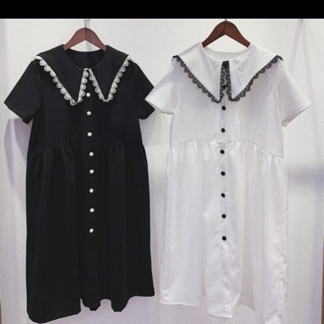 Váy đen babydoll