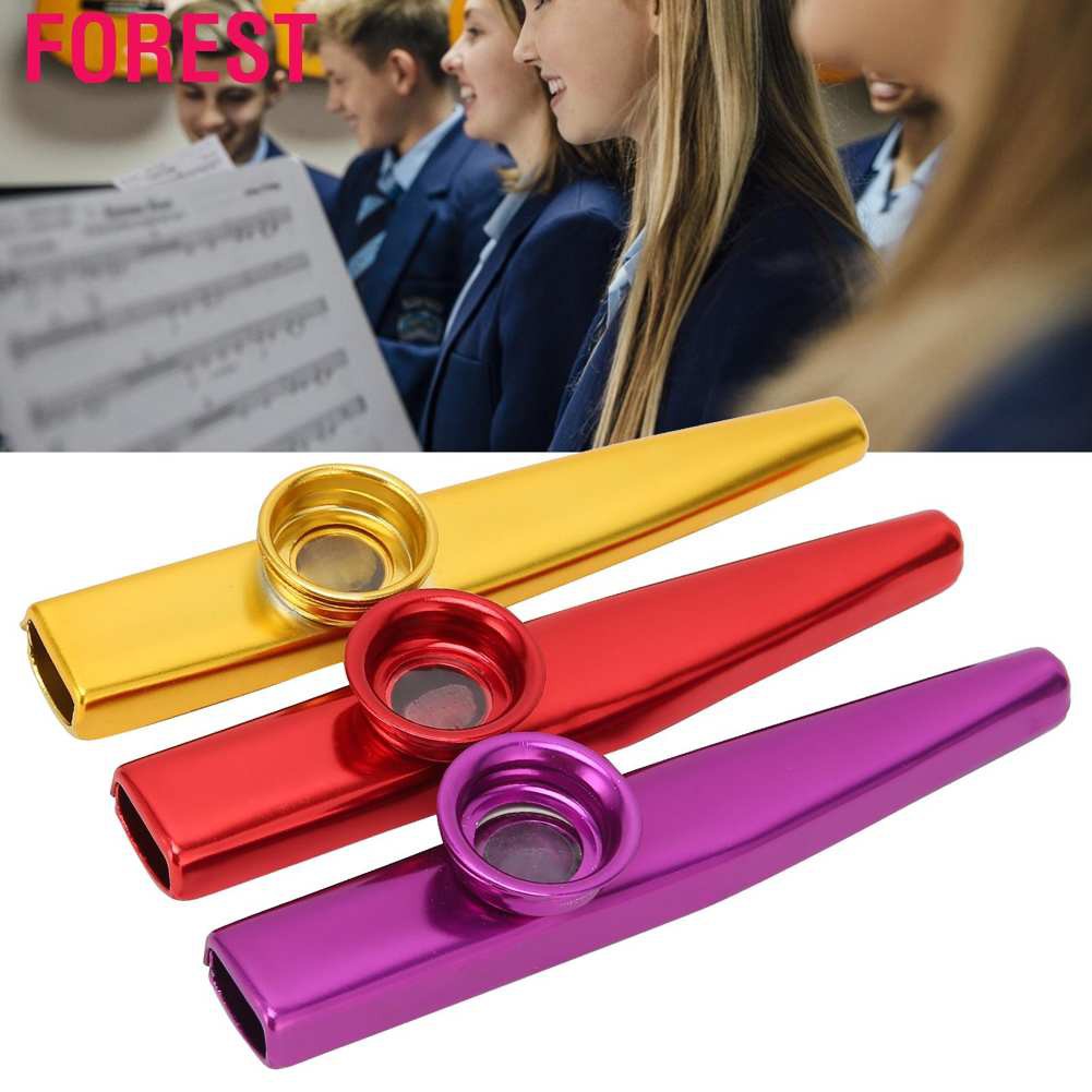 Forest Kazoos Musical Instruments Mouth Muscle Training Pronunciation Kazoo for Music Lovers