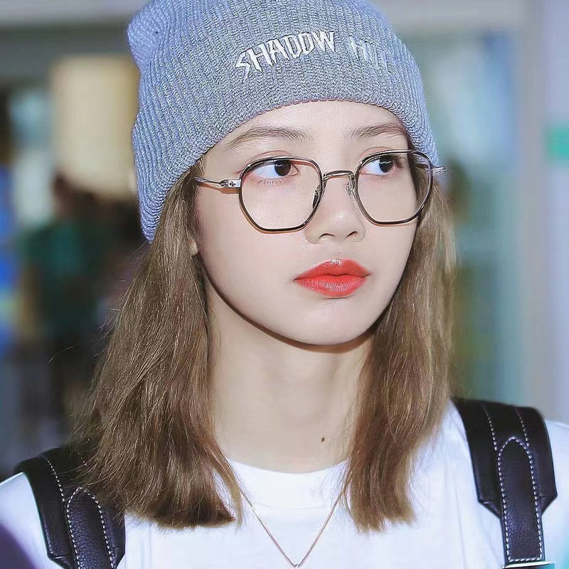 Kính mát IF YOU gọng nhựa trong suốt chống bức xạ thời trang cho nữ