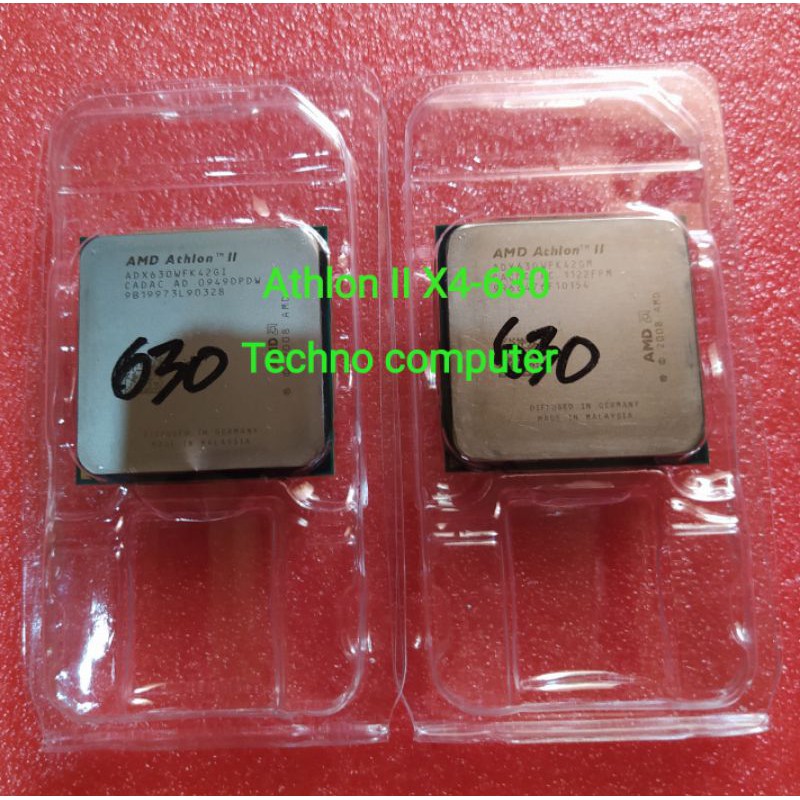 Amd Ổ Cắm Amd Athlon Ii X4 630 - X4 635 - X4 640 4-cores 4-threads Am2 + / Am3 / Am3 + Amd Athlonor Ii