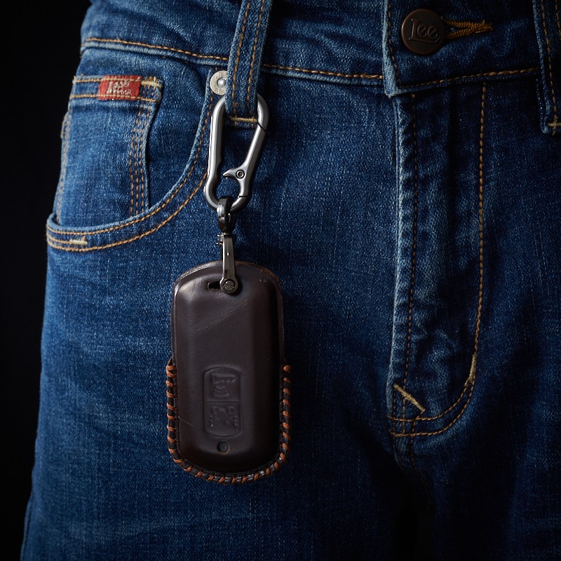 Bao Da Chìa Khóa Handmade Honda Vario Da Bò