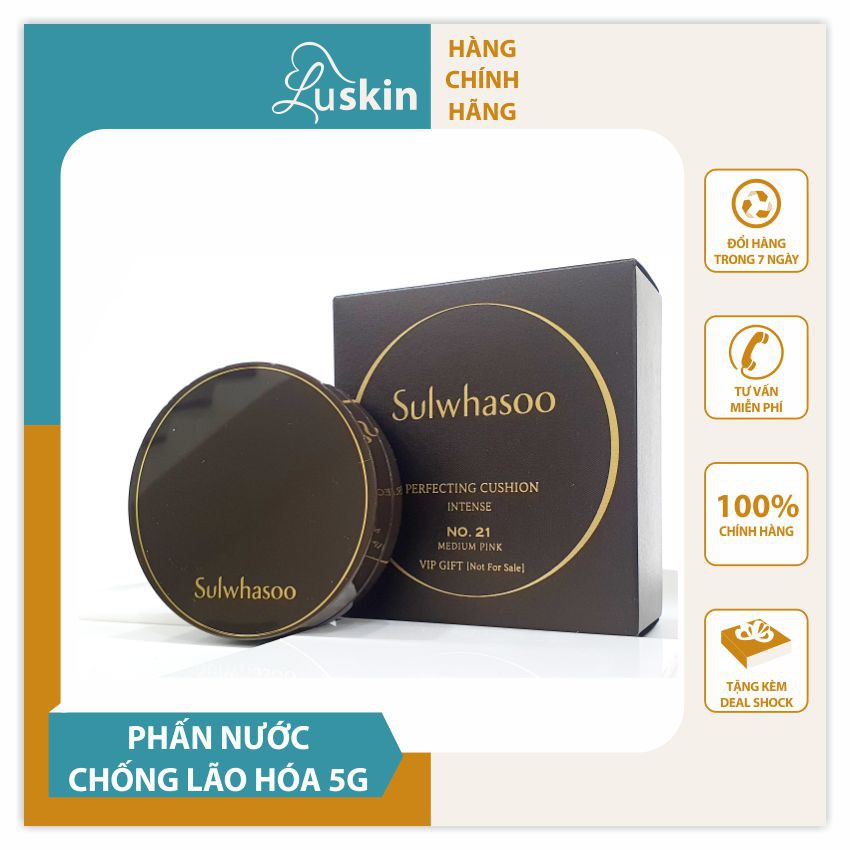 Phấn nước kiềm dầu phấn phủ trang điểm Sulwhasoo Perfecting Cushion chống nắng SPF50+ dưỡng da che khuyết điểm 5g TM32 | BigBuy360 - bigbuy360.vn