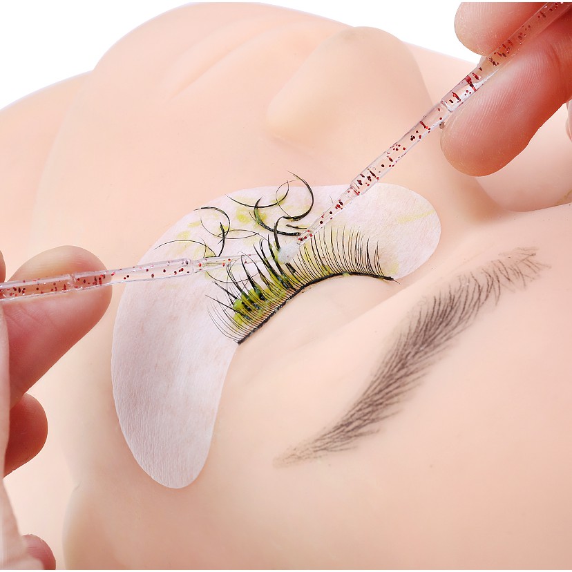 50 tinh thể sử dụng microbrush loại bỏ lớp phủ Mascara lông để kéo dài lông mi.