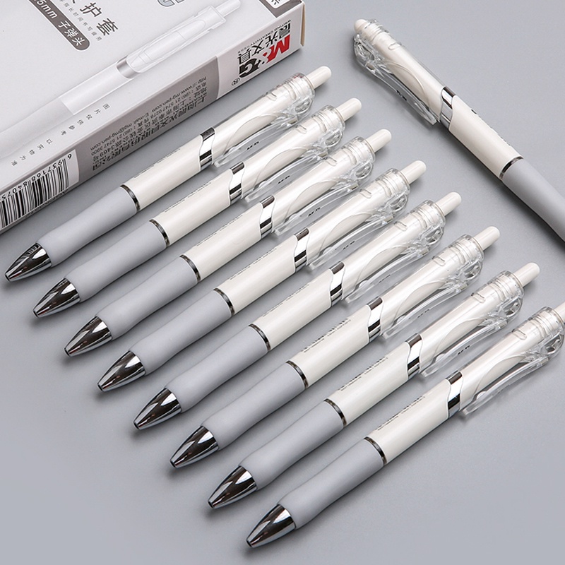 M&amp;g. Bút Bi Mực Đen Ngòi 0.5Mm Có Thể Thu Gọn Tiện Dụng