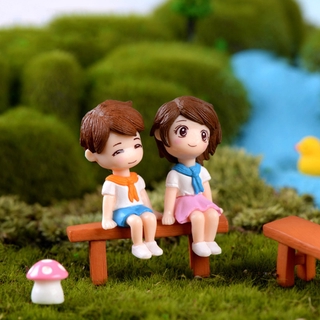 Set 3 Mô Hình Cặp Đôi Trang Trí Sân Vườn