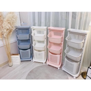 KỆ ĐỰNG ĐỒ 3 TẦNG CÓ BÁNH XE VIỆT NHẬT ❤️❤️