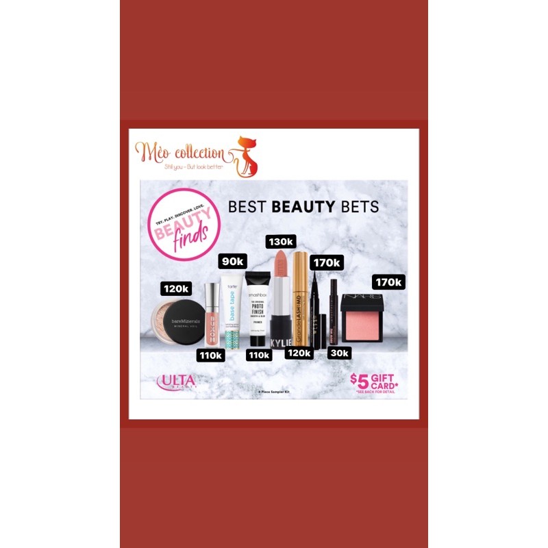 [TÁCH LẺ] Set mỹ phẩm Ulta - Best Beauty Bets | BigBuy360 - bigbuy360.vn