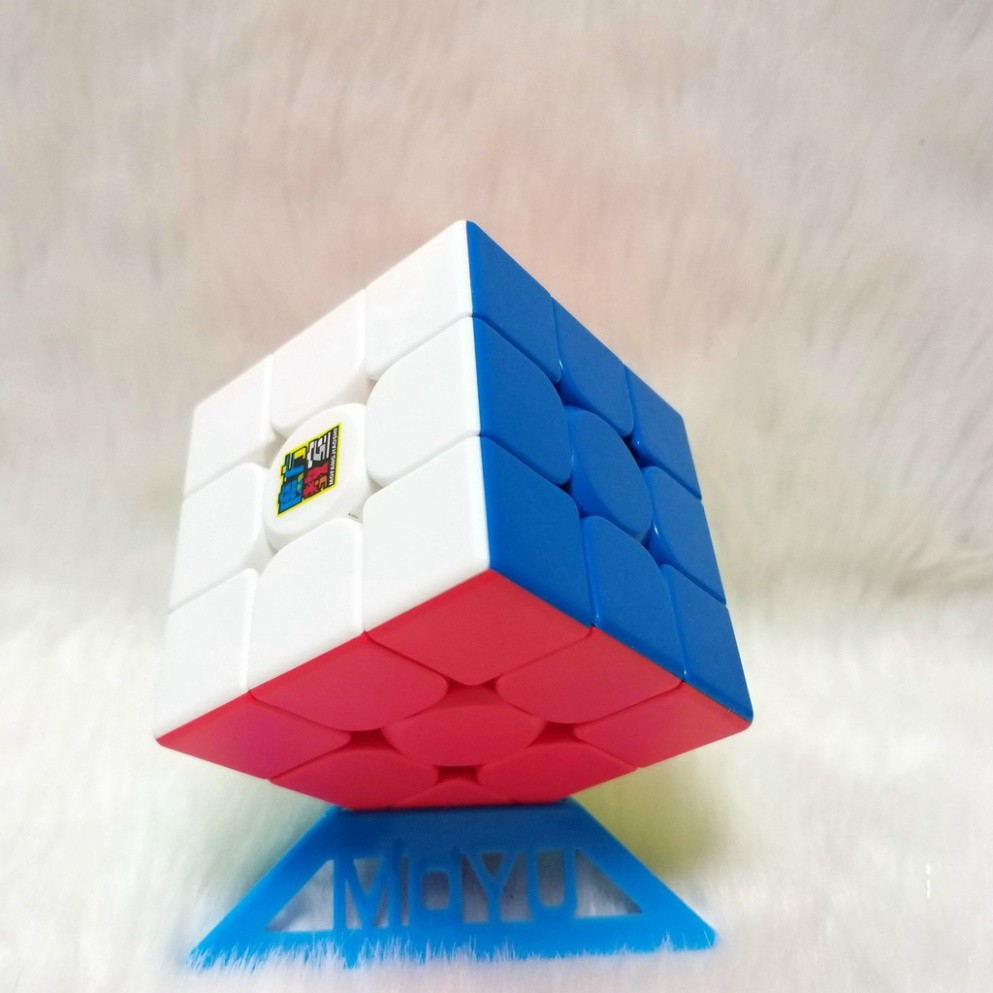 [Rubik Gan] Đồ chơi Rubik Mofangjiaoshi Meilong 3x3 M Stickerless (có nam châm) kèm tuavit và đế