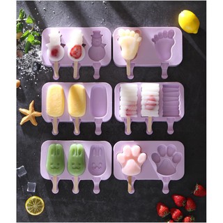 Bộ khuôn kem silicon tạo hình thú
