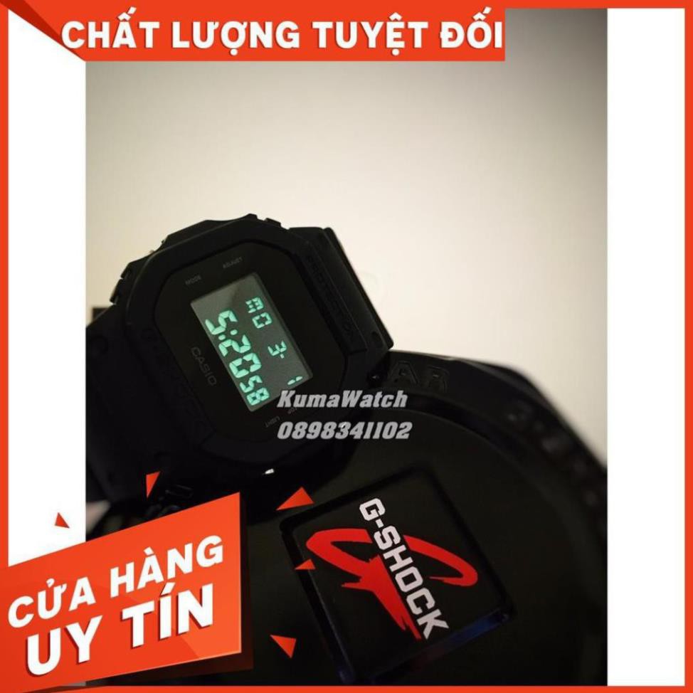 Đồng hồ nam Casio Gshock DW-5600BB-1CR –Chống nước 200m, Nam tính, 42mm, Đen huyền ảo