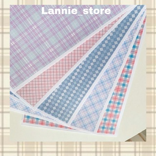 GIẤY TÚI gói hàng kẻ caro nhiều mẫu giá rẻ| Lannie_store11(mô tả)