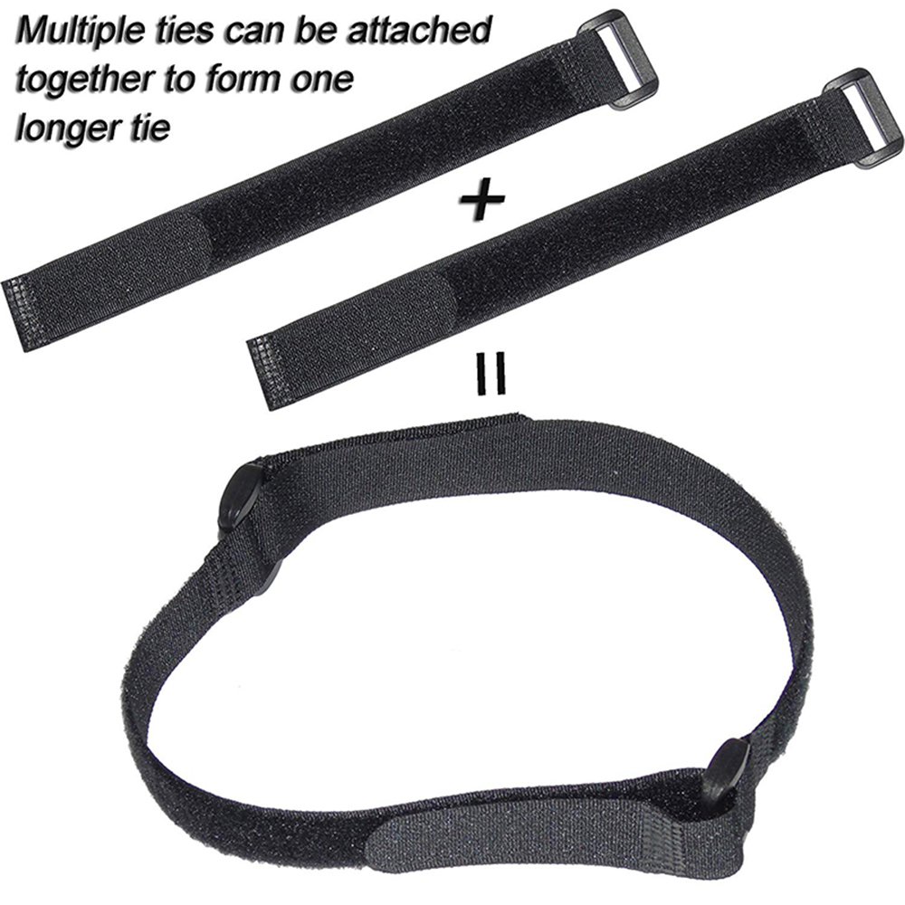 Set 10 Dây Buộc Cáp Nylon Có Thể Tái Sử Dụng Kích Thước 20*500mm Chất Lượng Cao Cho Xe Đạp