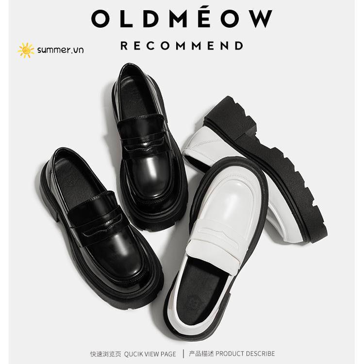 Giày Lười Da Đế Dày Thời Trang 2022 Dành Cho Nữ