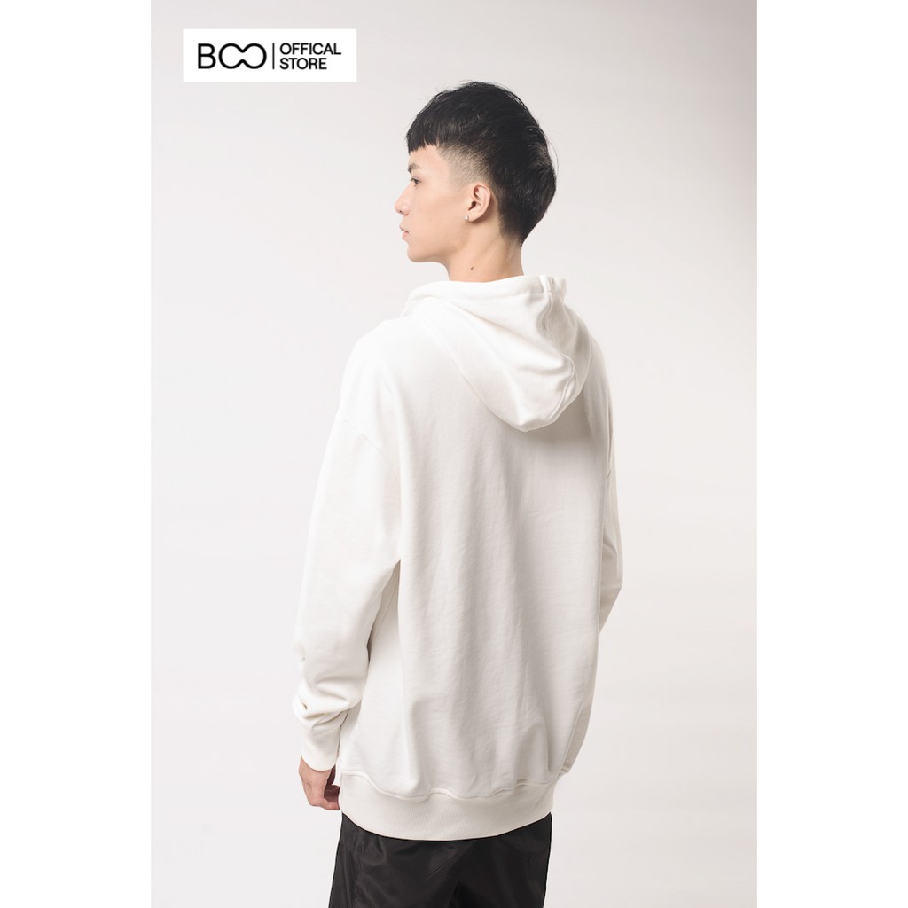 Áo Hoodie Nỉ Có Mũ Nam Nữ Unisex BOO Dáng Rộng In Graphic Mickey Cao Cấp Màu Trắng | BigBuy360 - bigbuy360.vn