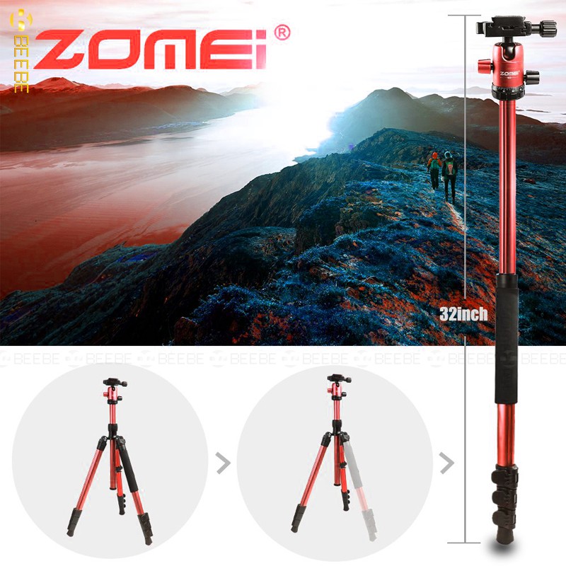 Zomei M3 - Chân Đế Cao Cấp Tripod/ Mono-Pod Cho Máy Ảnh, Điện Thoại, Tải Trọng 8kg