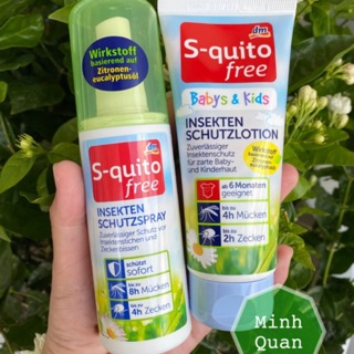 Gel/xịt chống muỗi Squito Free
