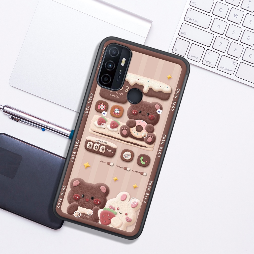 Ốp Lưng Oppo A15 - A52 - A53 - A92 , In Hình "Lovely Bear". Đẹp, Bền, Màu Sắc Bắt Mắt.