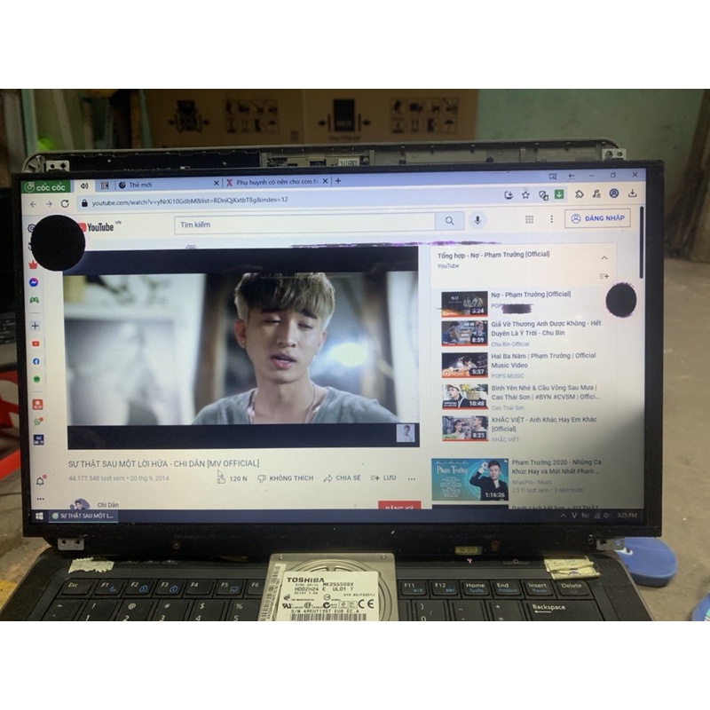 s3-2611 màn laptop 15.6 slim 30pin chảy mực lỗi