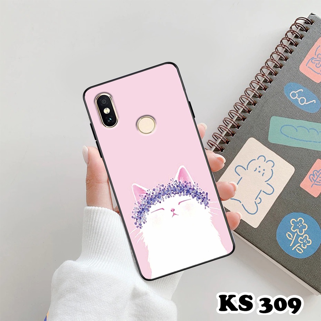 Ốp lưng Xiaomi Mi A1 - Xiaomi Mi A2 - Xiaomi Mi A2 Lite - Ốp in hình mèo con ngộ nghĩnh