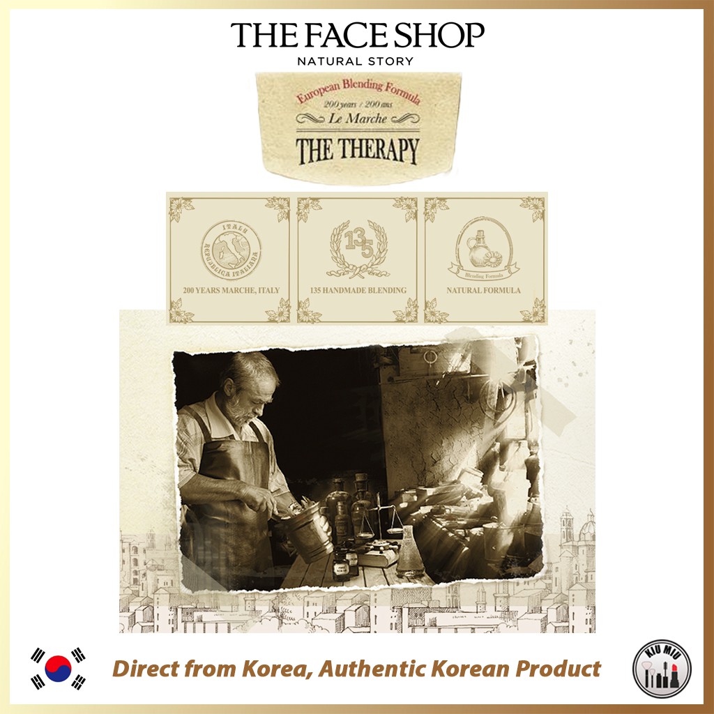 THE FACE SHOP THE THERAPY Serum Infused Oil Cleanser 225ml *ORIGINAL KOREA*