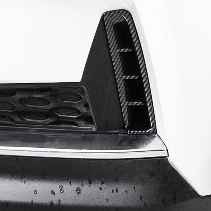 Ốp Đèn Sương Mù Bằng Sợi Carbon Cho Xe Hơi Kia Carnival KA4 2021 2022 Chất Lượng Cao