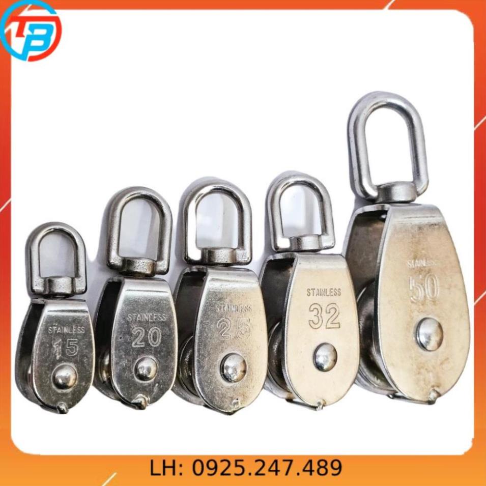 Ròng rọc INOX 304 số 20 CÁP THÉP Thái Bình VinàN