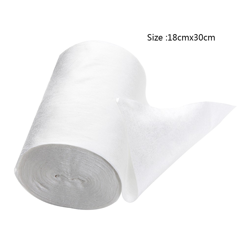 Cuộn 100 Miếng Lót Tã Giấy Em Bé Bằng Tre Phân Hủy Sinh Học Tiện Dụng