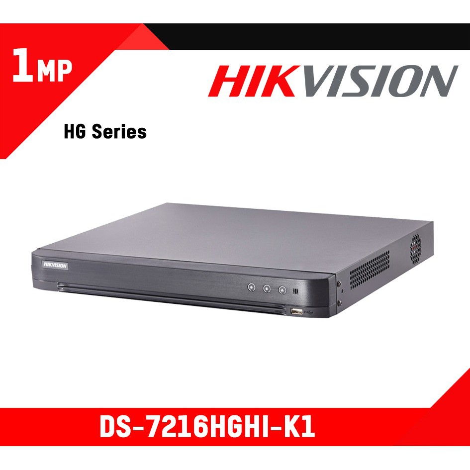 Đầu ghi 16 kênh Turbo HD 3.0 HIKVISION DS-7216HGHI-K1 - Hàng chính hãng