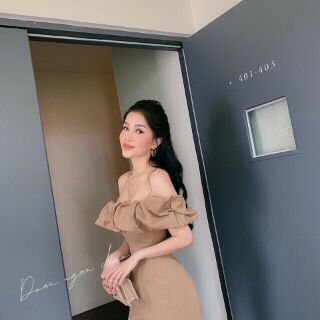 Đầm Bẹt Vai Bèo (Có Mút Ngực)  !!!