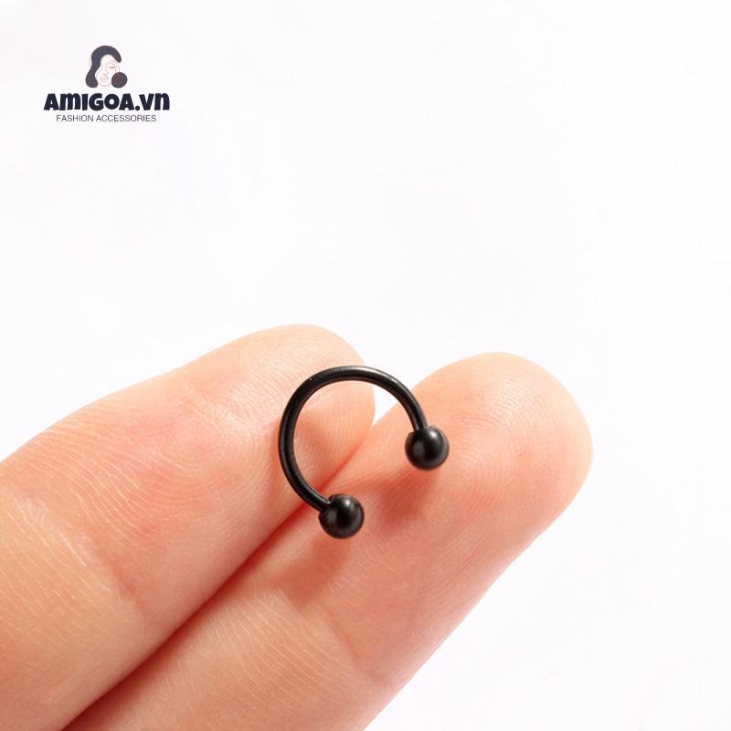 Khuyên Xỏ Cơ Thể Bằng Thép Không Gỉ Cá Tính