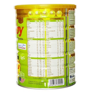Sữa colobaby 1+- 900 g Gold