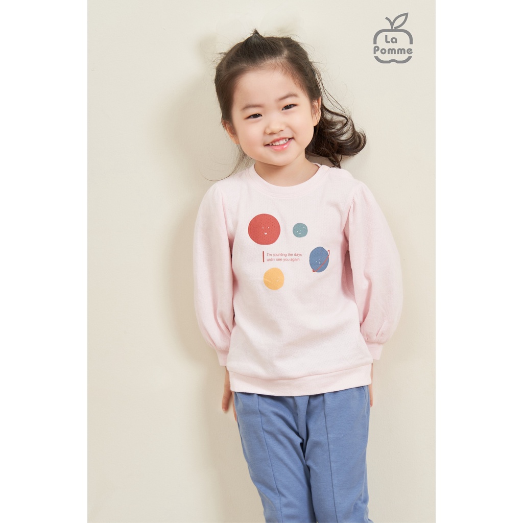 La Pomme Bộ dài tay La Pomme Hành tinh sắc màu AW2022