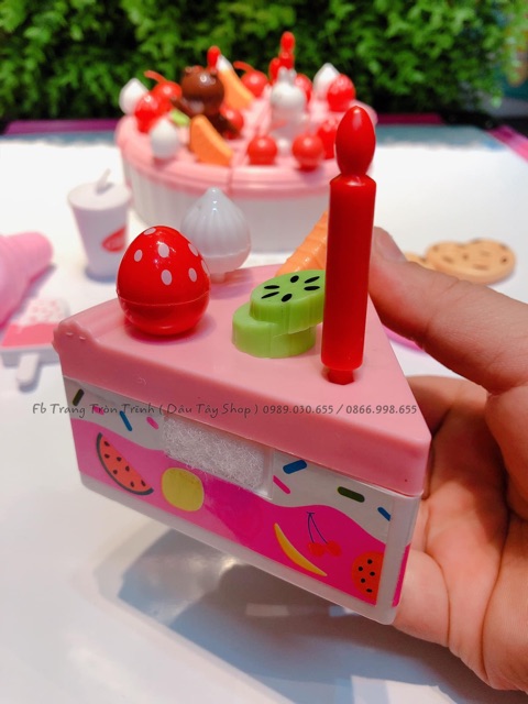 Đồ chơi Túi cắt bánh sinh nhật loại to cho bé ( ảnh&clip thật)