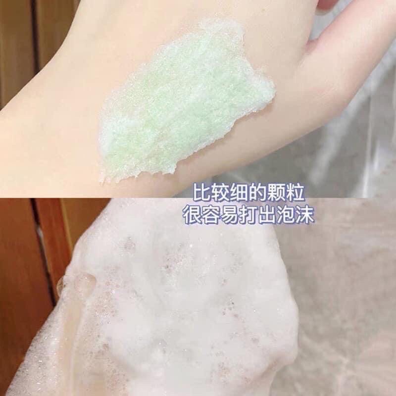 Tẩy tế bào chết da đầu và tóc Muối Biển kiểm dầu ngăn gàu