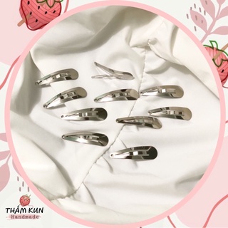 10 chiếc phôi kẹp tóc handmade 4cm hình giọt nước
