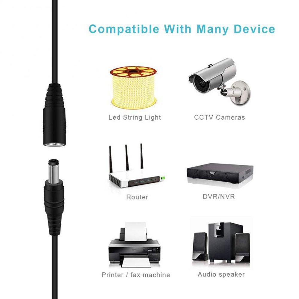 Dây Cáp Nguồn Mở Rộng DANILO DC 12V Cho Máy Quay An Ninh