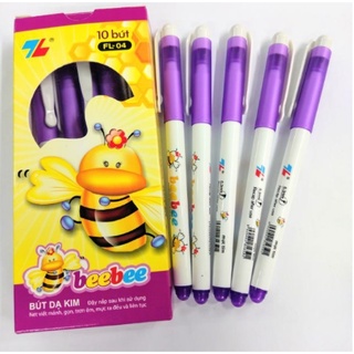 Hộp 10 cái bút dạ kim lông kim beebee thiên long fl-04